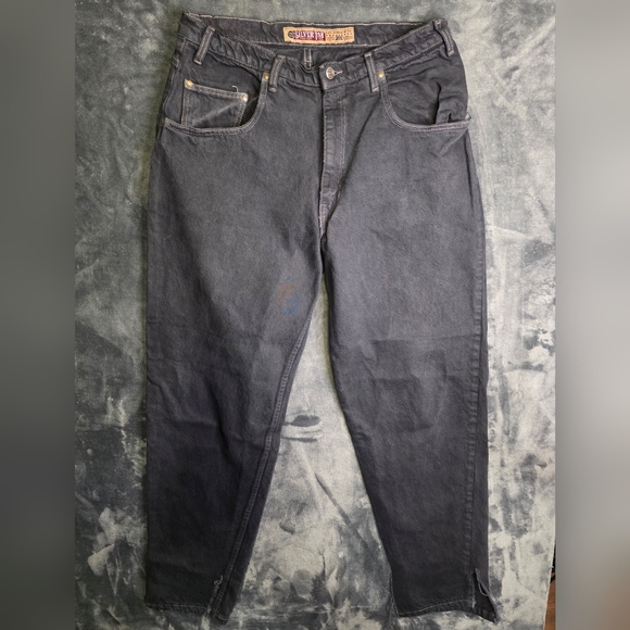 Vintage Levis Silver Tab Made In The U.S.A Y2K Jeans. Baggy, Distressed 34x32 - Picture 2 of 15